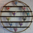 lavender heart bag