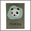 panda balloon greeting card